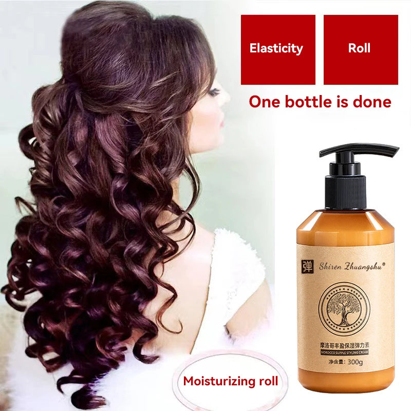 Reparatie Haar Permanent Kleur Conditioner Hydraterend Elastisch Langdurig Setting Crème Krullend Haar Verzorging
