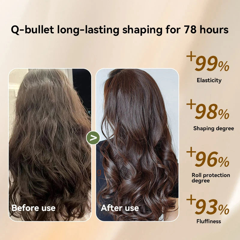 Reparatie Haar Permanent Kleur Conditioner Hydraterend Elastisch Langdurig Setting Crème Krullend Haar Verzorging