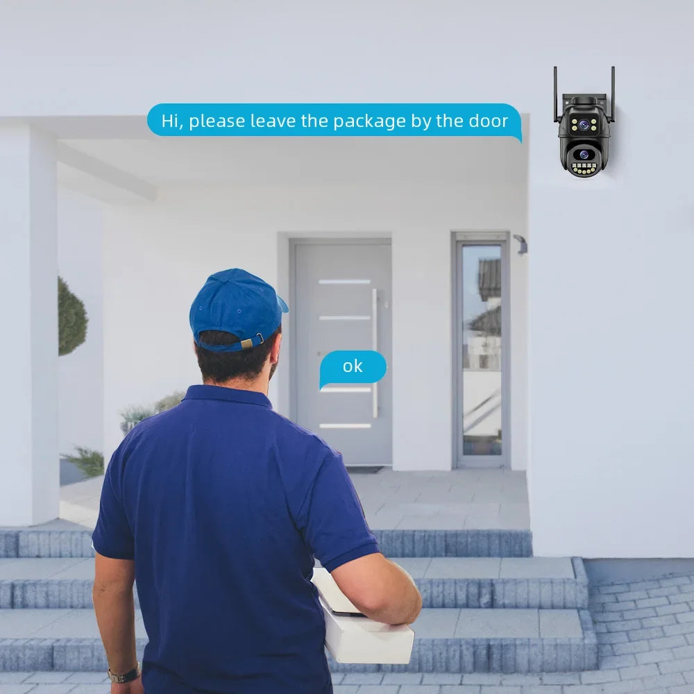 BriteGuard Dual Lens Security Camera