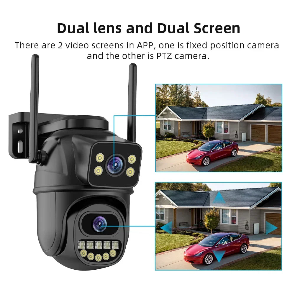 BriteGuard Dual Lens Security Camera