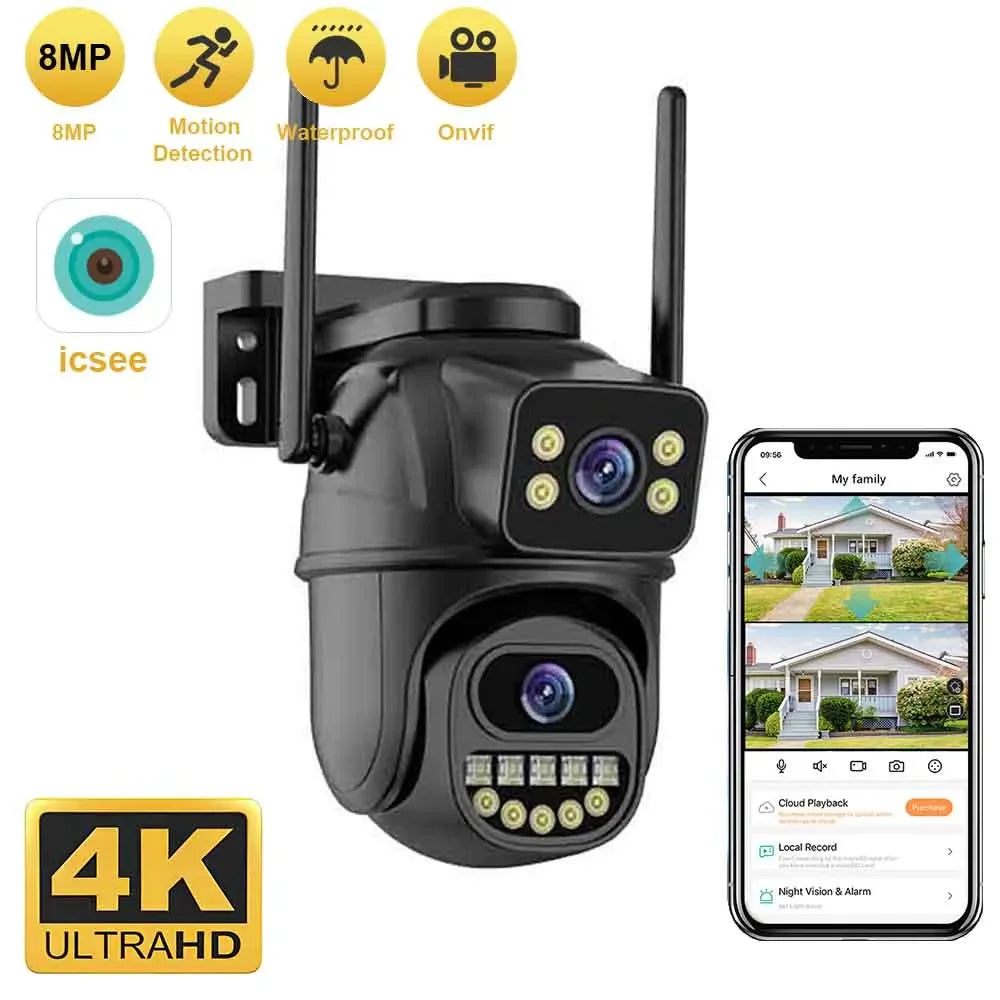 BriteGuard Dual Lens Security Camera