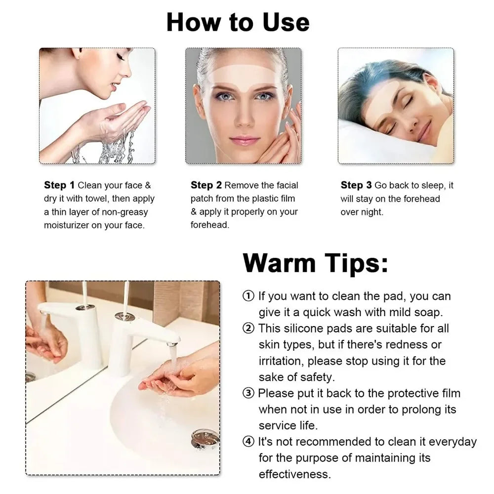 Silicone Anti-Wrinkle Lift Patches