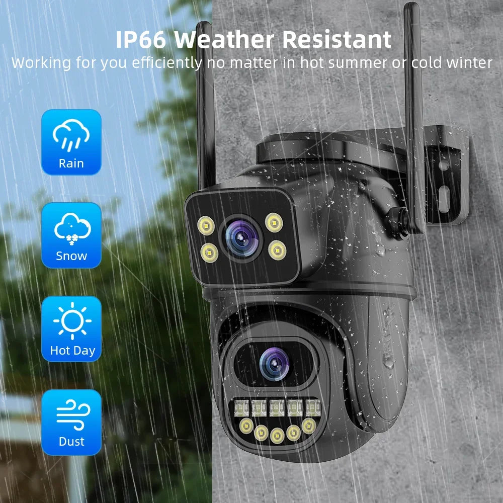 BriteGuard Dual Lens Security Camera