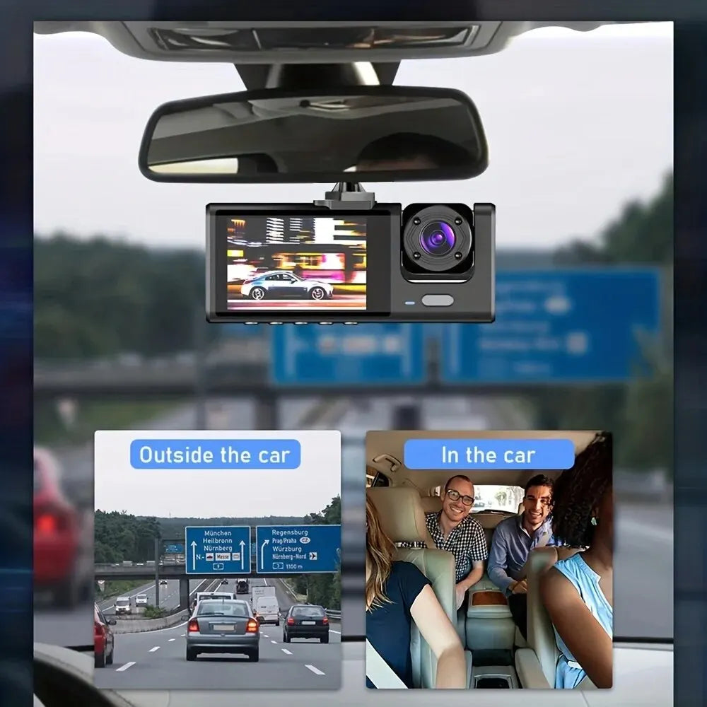 Superheld Nachtvisie Dashcam 360°