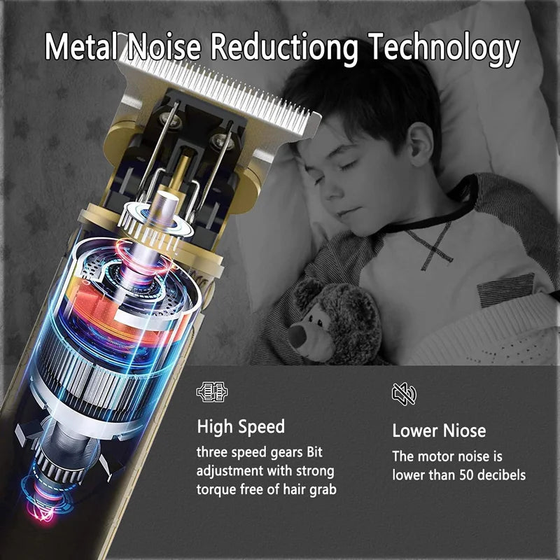 Titanium Power Barber Trimmer