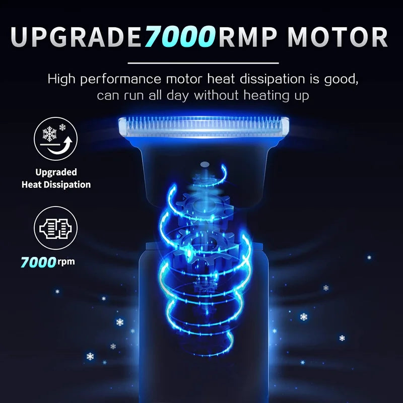 Titanium Power Barber Trimmer