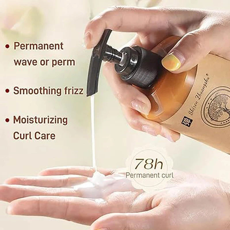 Reparatie Haar Permanent Kleur Conditioner Hydraterend Elastisch Langdurig Setting Crème Krullend Haar Verzorging