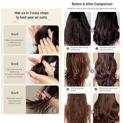 Reparatie Haar Permanent Kleur Conditioner Hydraterend Elastisch Langdurig Setting Crème Krullend Haar Verzorging
