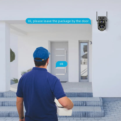 BriteGuard Dual Lens Security Camera