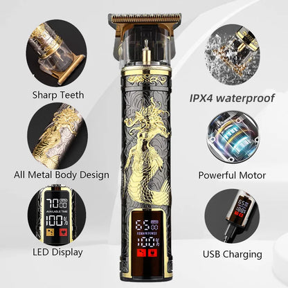 Titanium Power Barber Trimmer