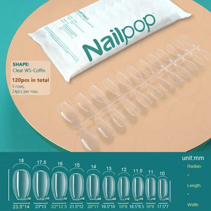 NAILPOP Perfect Coffin Nail Tips