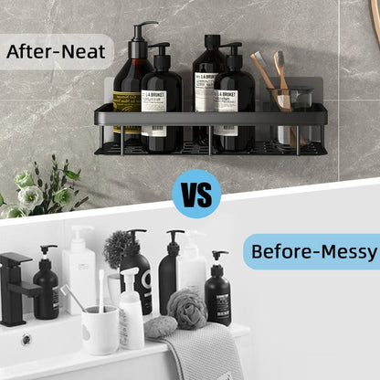 AluMagic No-Drill Bathroom Organizer