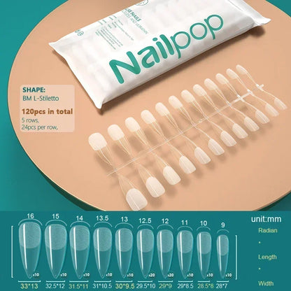 NAILPOP Perfect Coffin Nail Tips