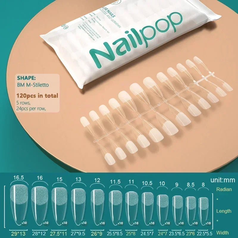 NAILPOP Perfect Coffin Nail Tips