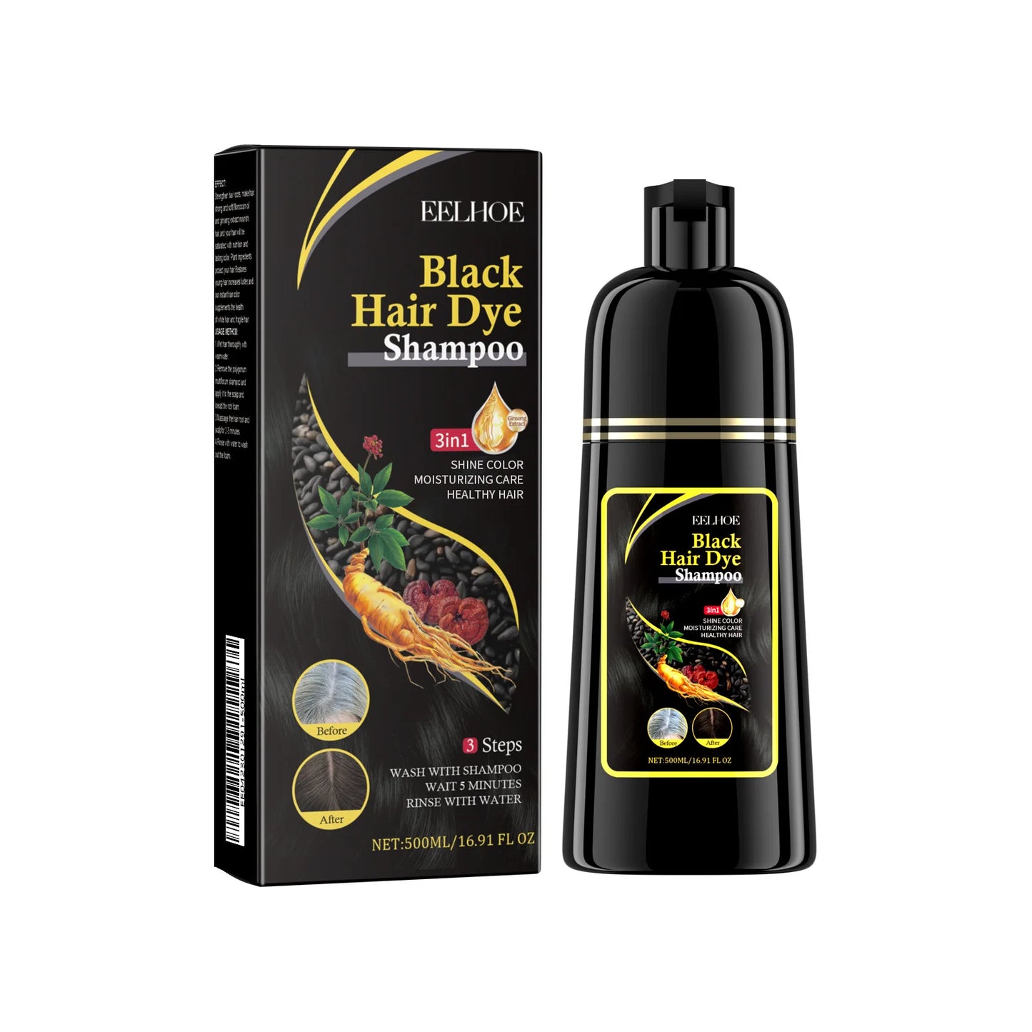 Rejuvenate Black Hair Shampoo